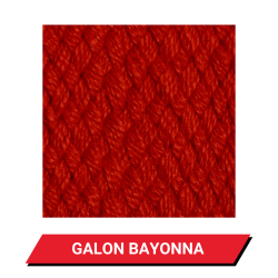 Galon pour toile de store 20 mm 100% Acrylique teinte masse