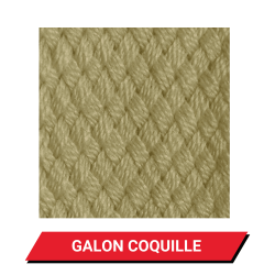 Galon pour toile de store 20 mm 100% Acrylique teinte masse