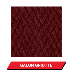 Galon pour toile de store 20 mm 100% Acrylique teinte masse