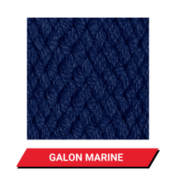 Galon pour toile de store 20 mm 100% Acrylique teinte masse