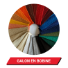 Galon pour toile de store 20 mm 100% Acrylique teinte masse