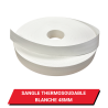 Sangle thermosoudable 48 mm en rouleau de 100 ml - Blanche