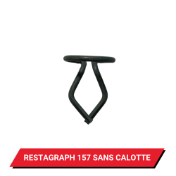 Agrafe sans calotte pour toile de store