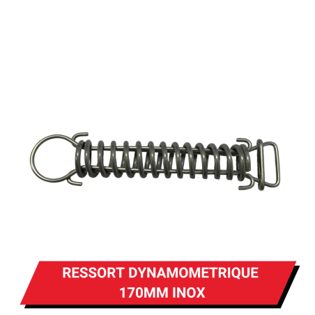 Ressort dynamométrique 170mm Inox