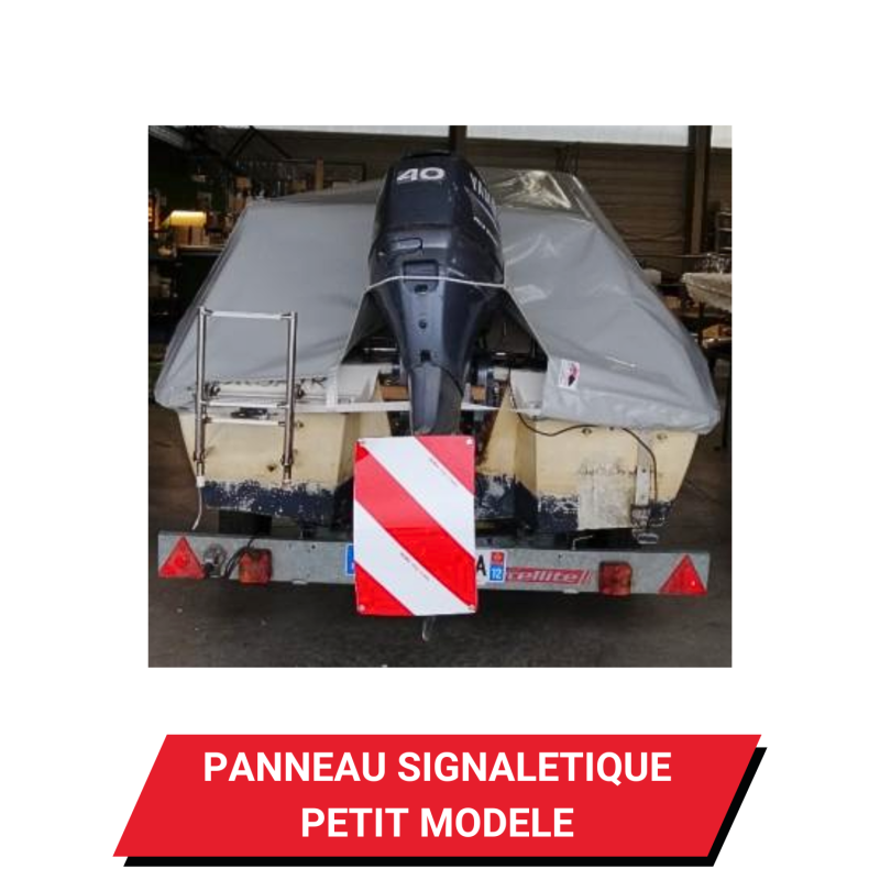 Panneau signalétique pour bateau - Petit modèle