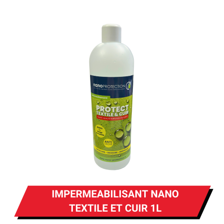 Imperméabilisant traitement Nano Textiles et Cuirs 1 L